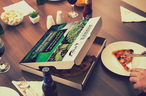 boîte à pizza personnalisée
